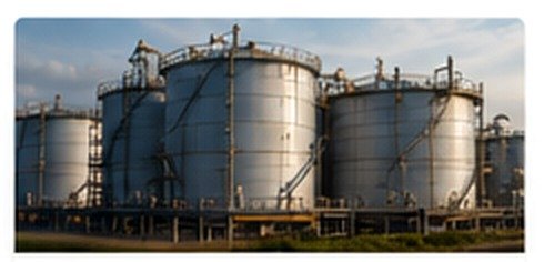 Industrial storage tanks
